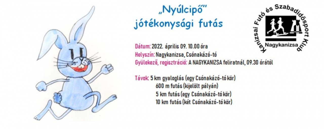 „Nyúlcipő” jótékonysági futás