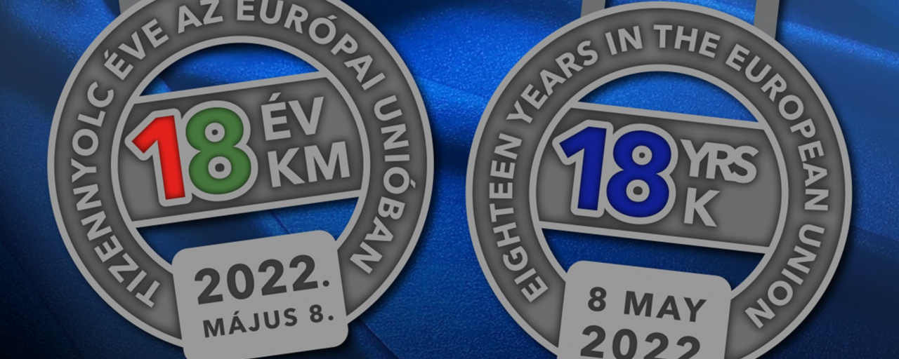 „18 év – 18 km” – EU-s futás Budapesten, az Európa-napon