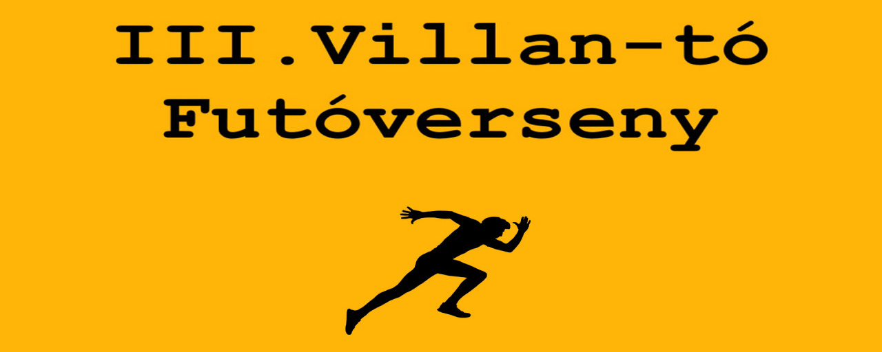 III. Villan-tó Futóverseny