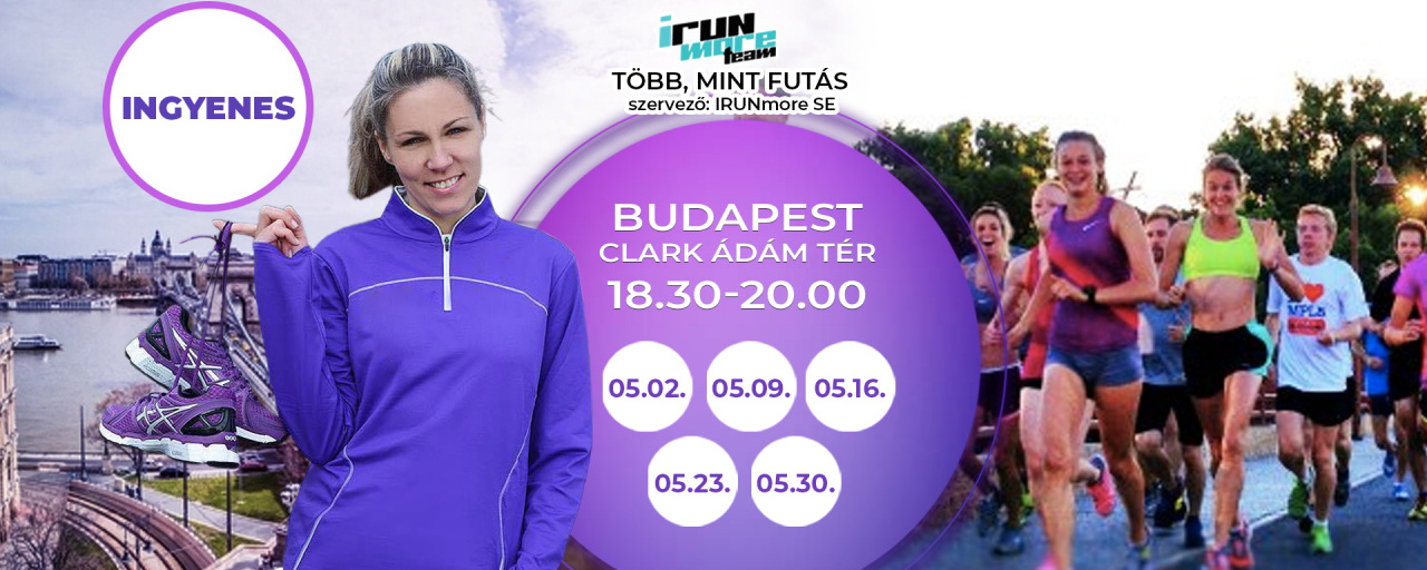 Ingyenes közösségi futás Budapesten