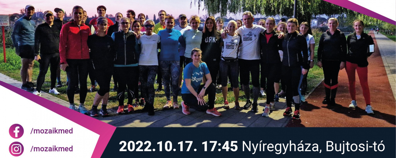 Mozaik Med Közösségi Futás – Nyíregyháza