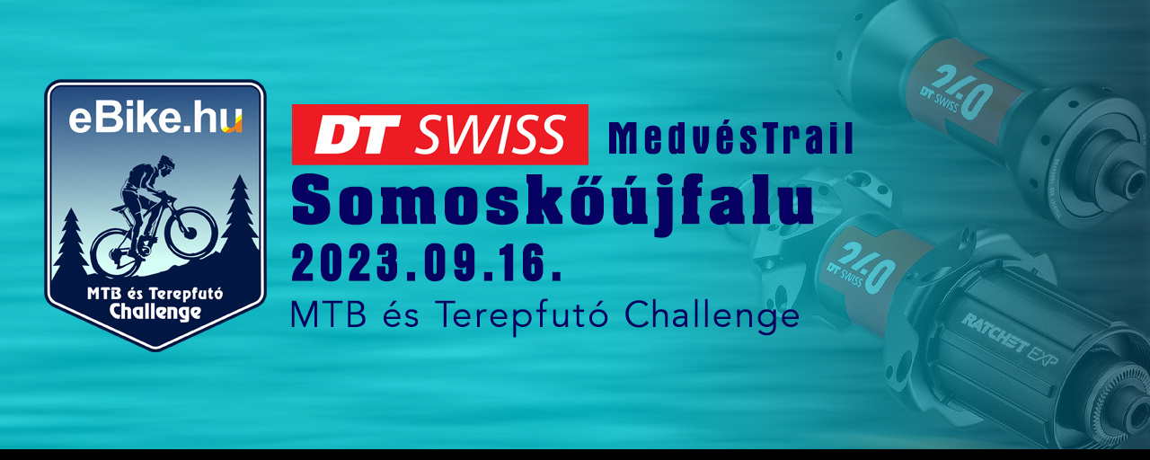 DT SWISS MedvésTrail Somoskőújfalu MTB és terepfutó Challenge