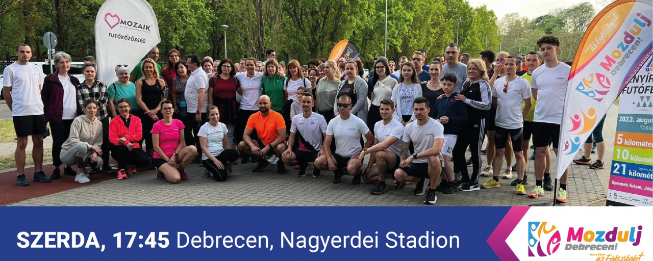 Mozaik Med Közösségi Futás – Debrecen