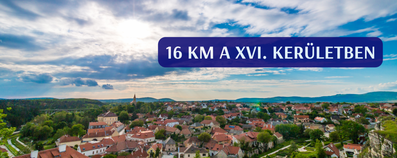 16 km a XVI. kerületben - 16 / 8 / 16K