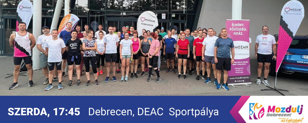 Mozaik Med Közösségi Futás – Debrecen