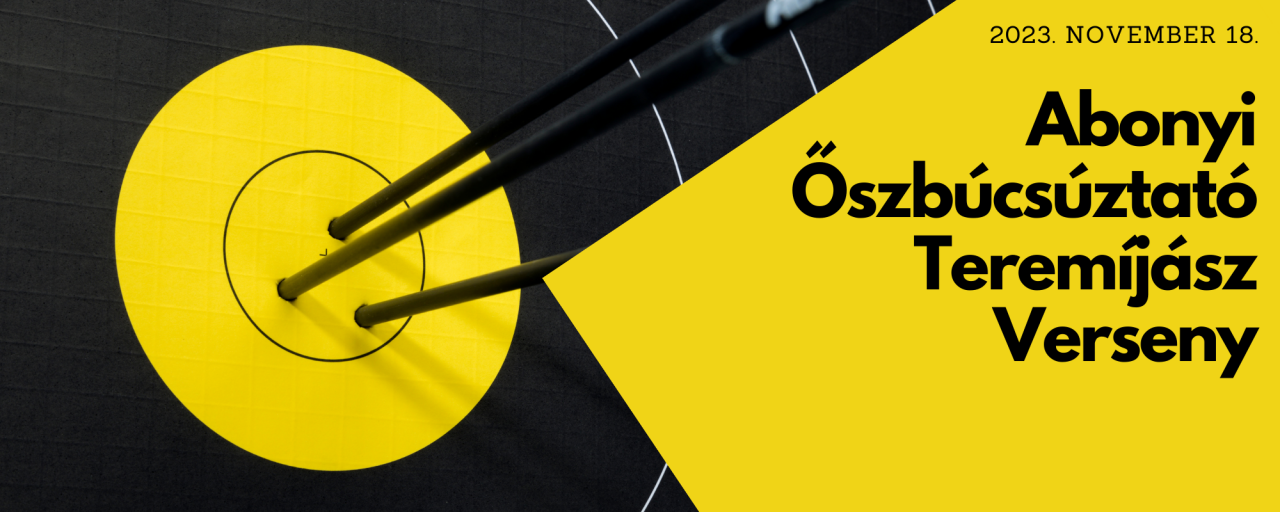 Abonyi Őszbúcsúztató Teremíjász Verseny
