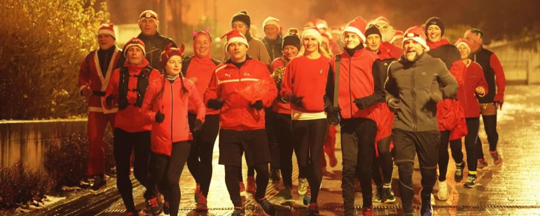 Mikulás-futás Veszprémben