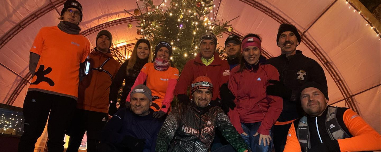 Adventi közösségi élményfutás némi GPS-graffitivel fűszerezve