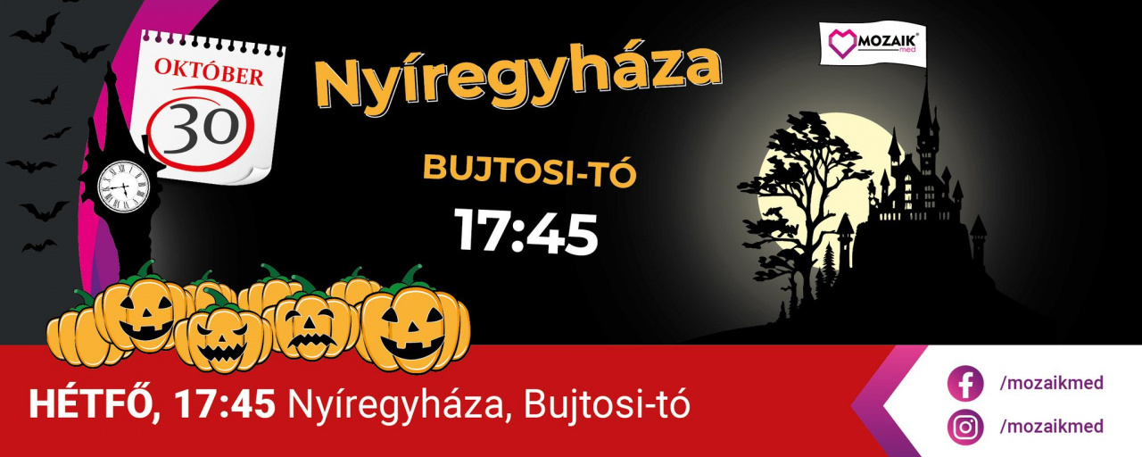 Mozaik Med Halloween Közösségi Futás – Nyíregyháza