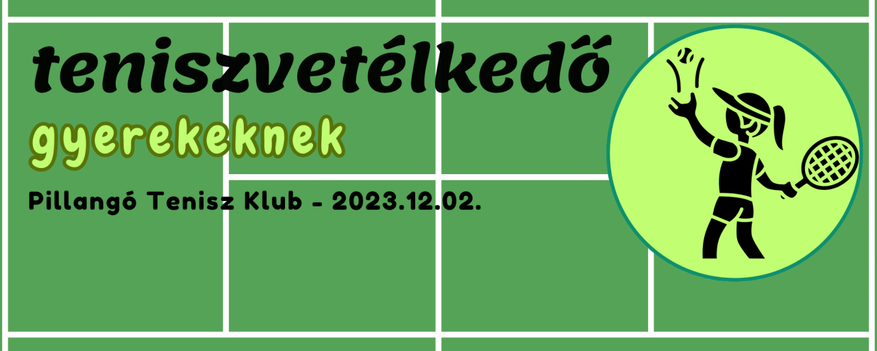 Teniszvetélkedő gyerekeknek