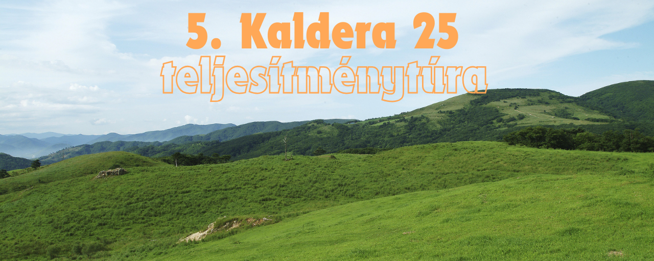 5. Kaldera 25 teljesítménytúra