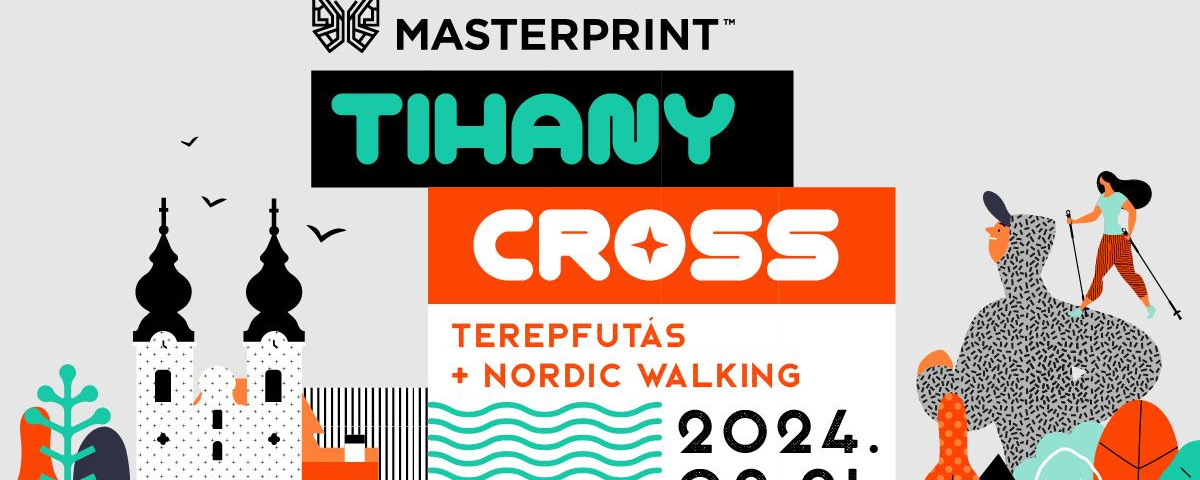 Masterprint Tihany Cross terepfutó és freestyle nordic walking verseny