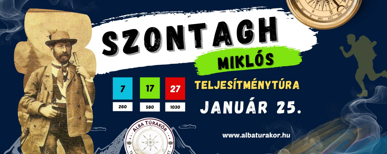 Szontagh Miklós Emlék és Teljesítménytúra  - 17 / 27 / 7