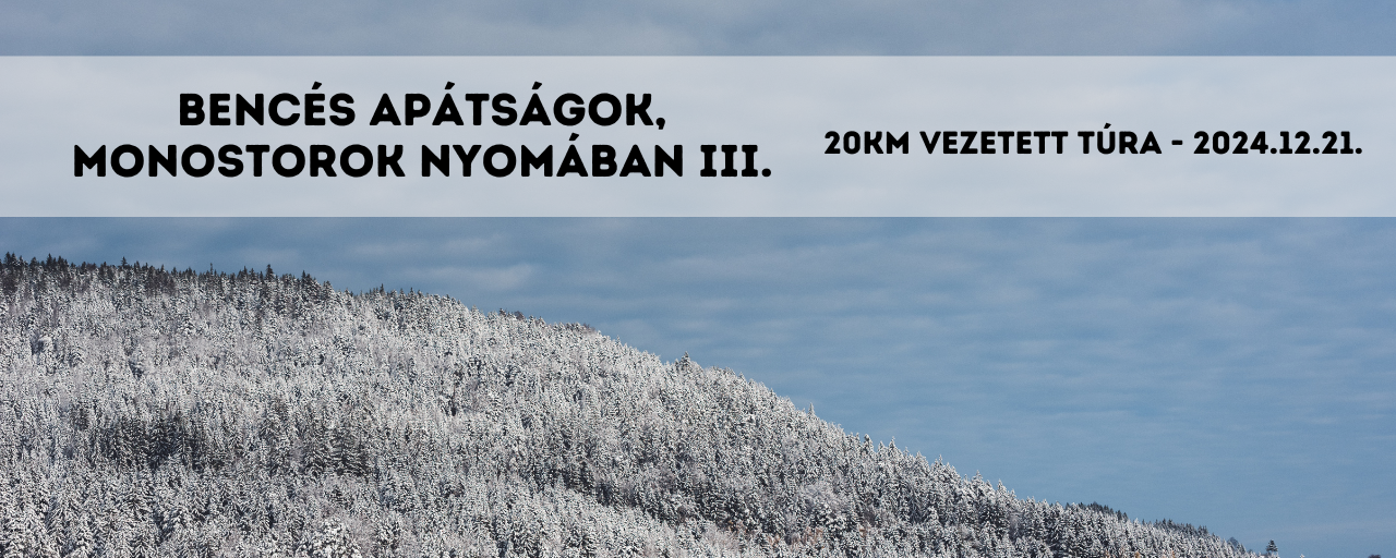 Bencés apátságok, monostorok nyomában III.  - 20 (vezetett)