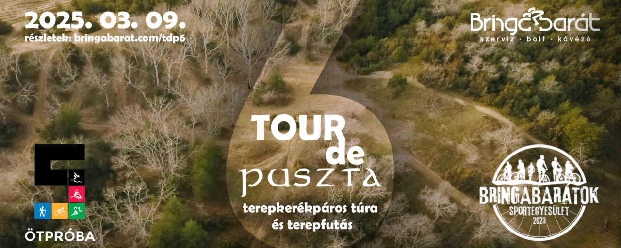 Tour de Puszta 6 terepkerékpáros túra és terepfutás