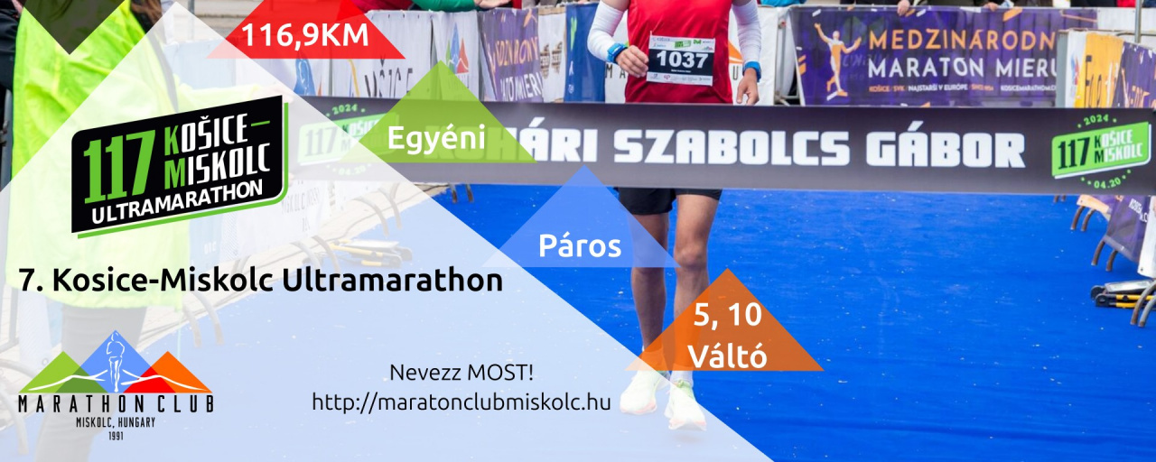 7. Kassa/KOŠICE – Miskolc Ultramarathon