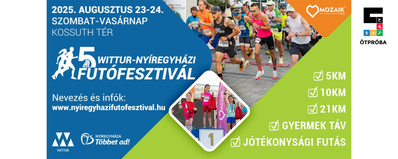 V. Wittur-Nyíregyházi Futófesztivál