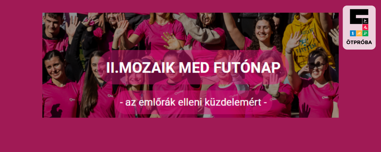 Mozaik Med Futónap - az emlőrák elleni küzdelemért