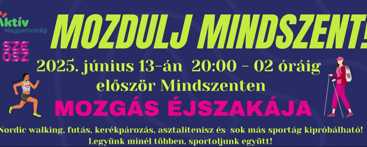 Mozgás éjszakája 2025