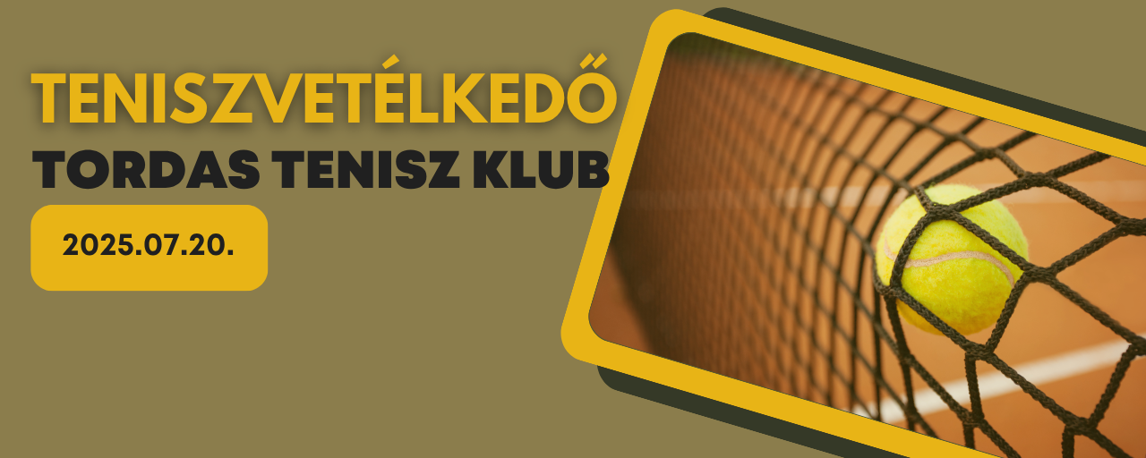 Teniszvetélkedő – Tordas