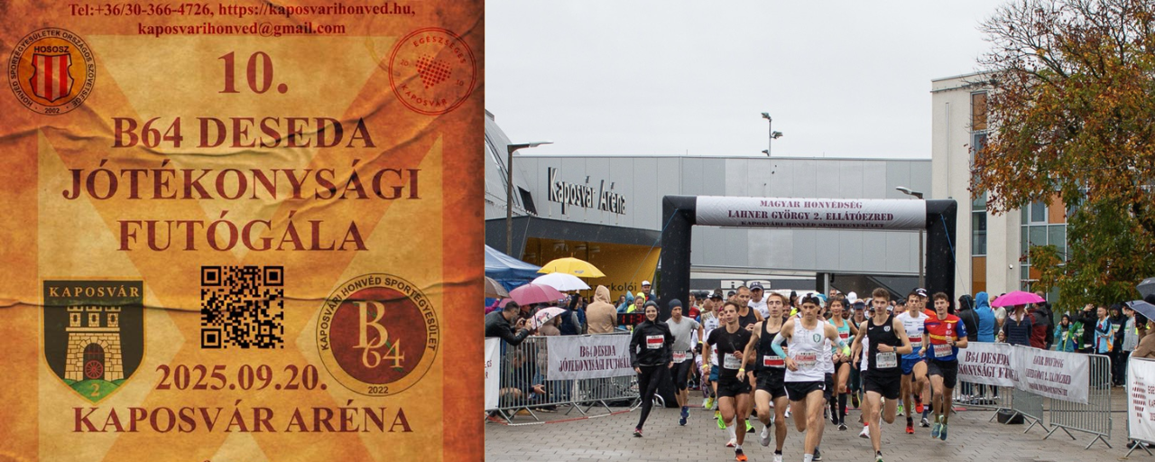 X. B64 Deseda Jótékonysági Futógála 2025 MH Utcai Futóbajnokság, Kadét Kupa