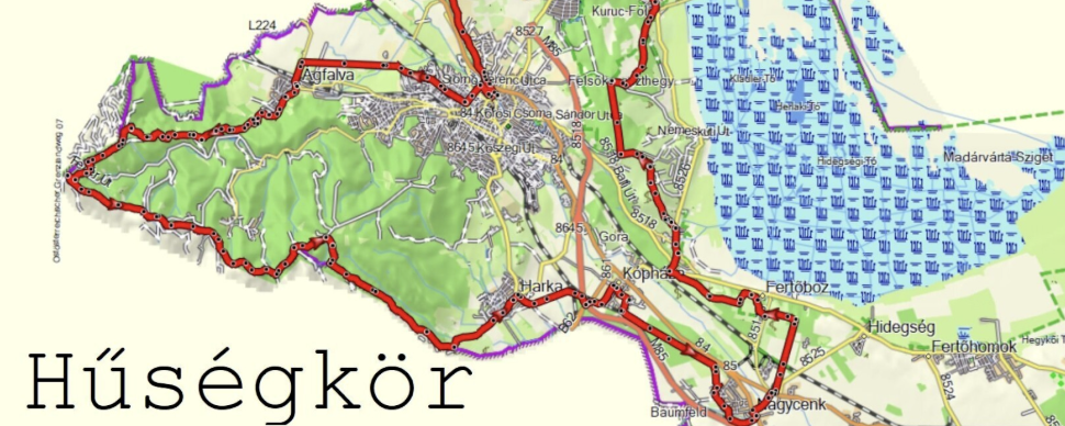 Hűségkör teljesítménytúra és terepfutó verseny  - 86 km