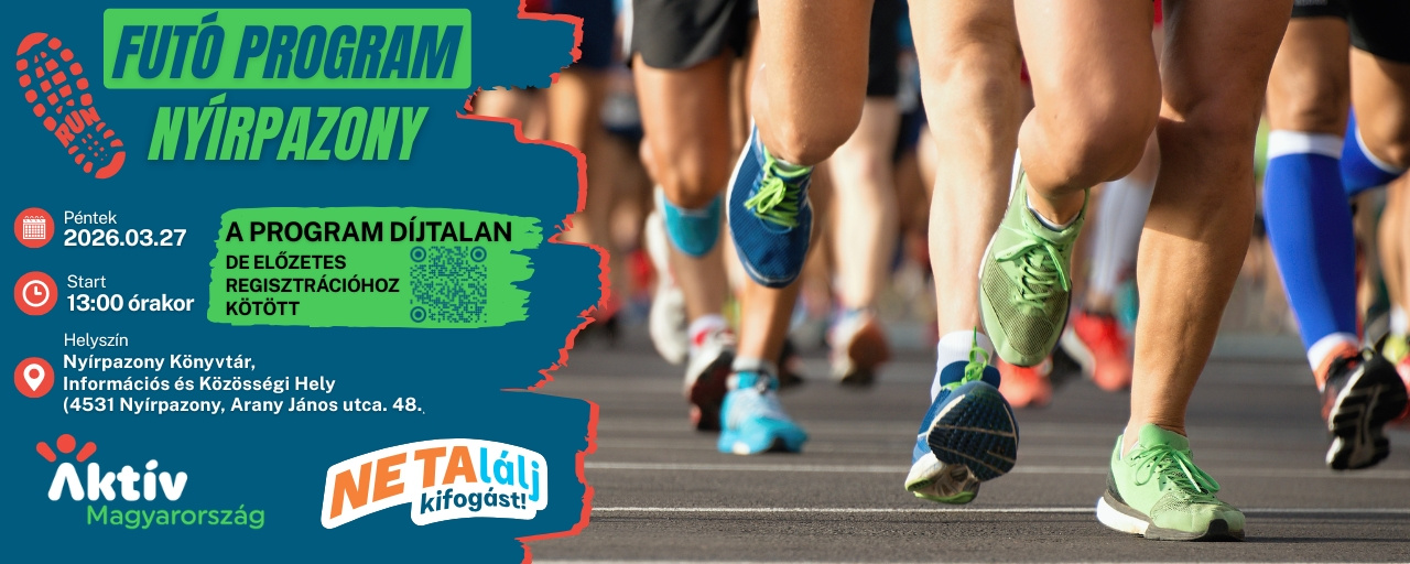 Futóprogram Nyírpazony