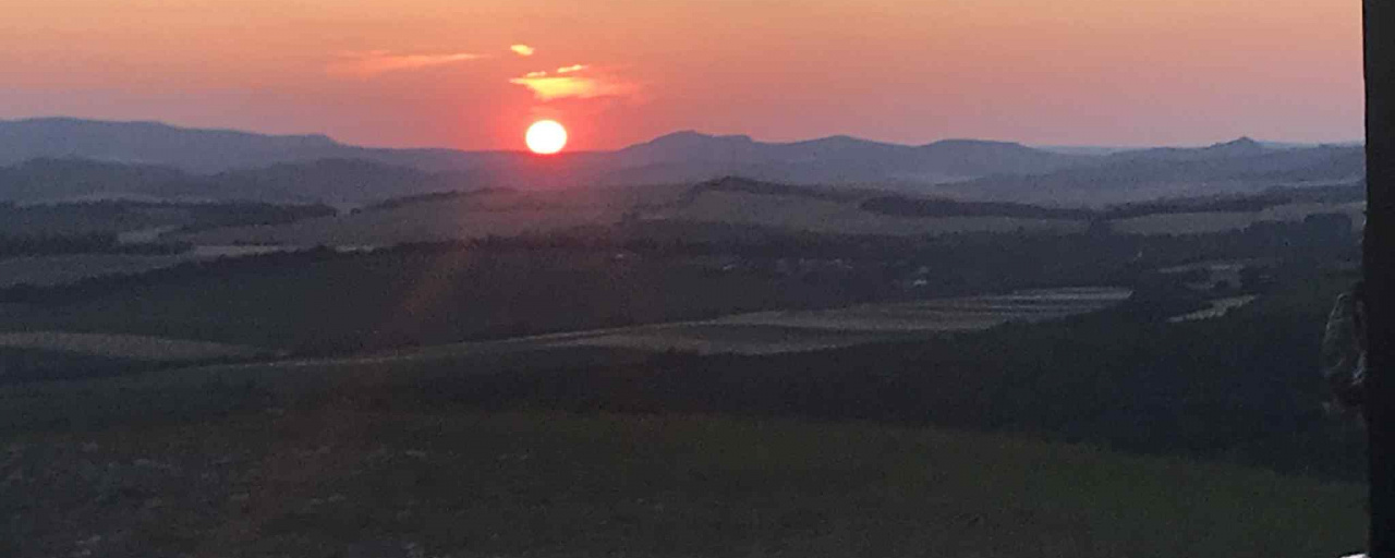 Húsvét előtti naplemente túra a Meszes-hegyre ápr. 2.
