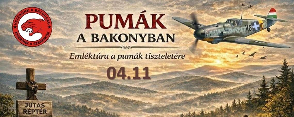Pumák a Bakonyban - honvédelmi emléktúra  - 30