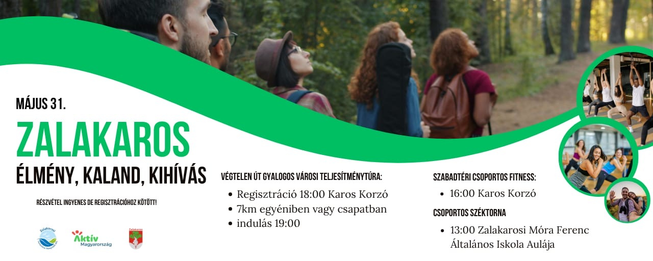Élmény, kaland, kihívás Zalakaros 2026