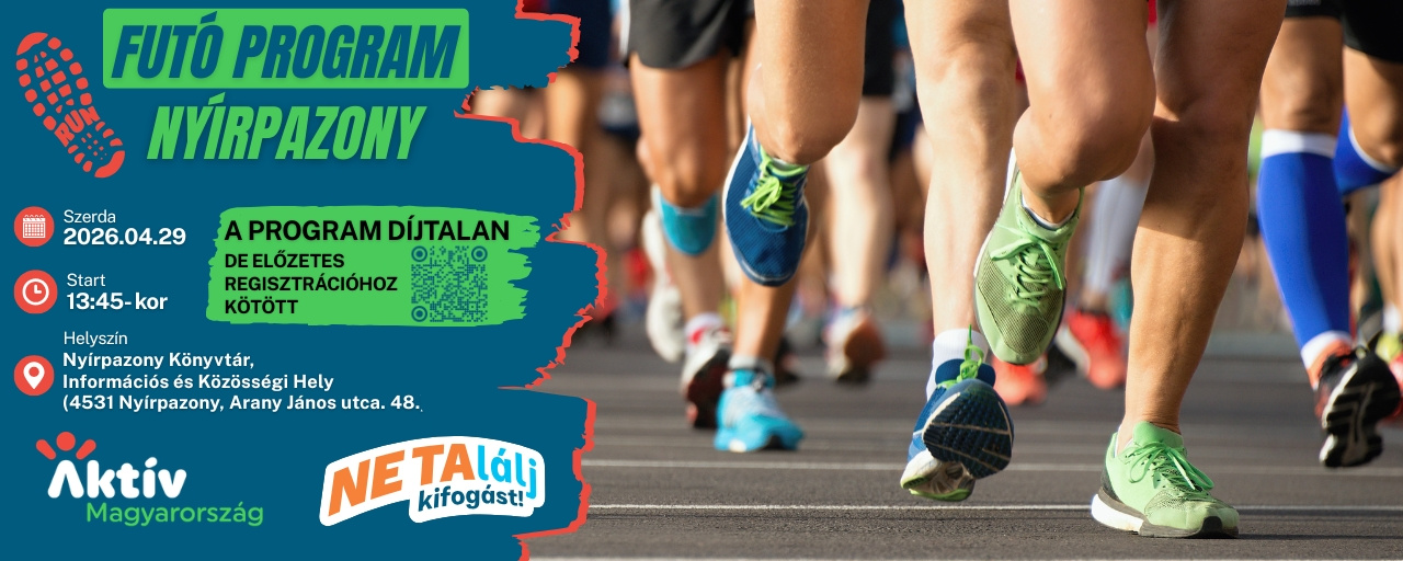 Futóprogram Nyírpazony