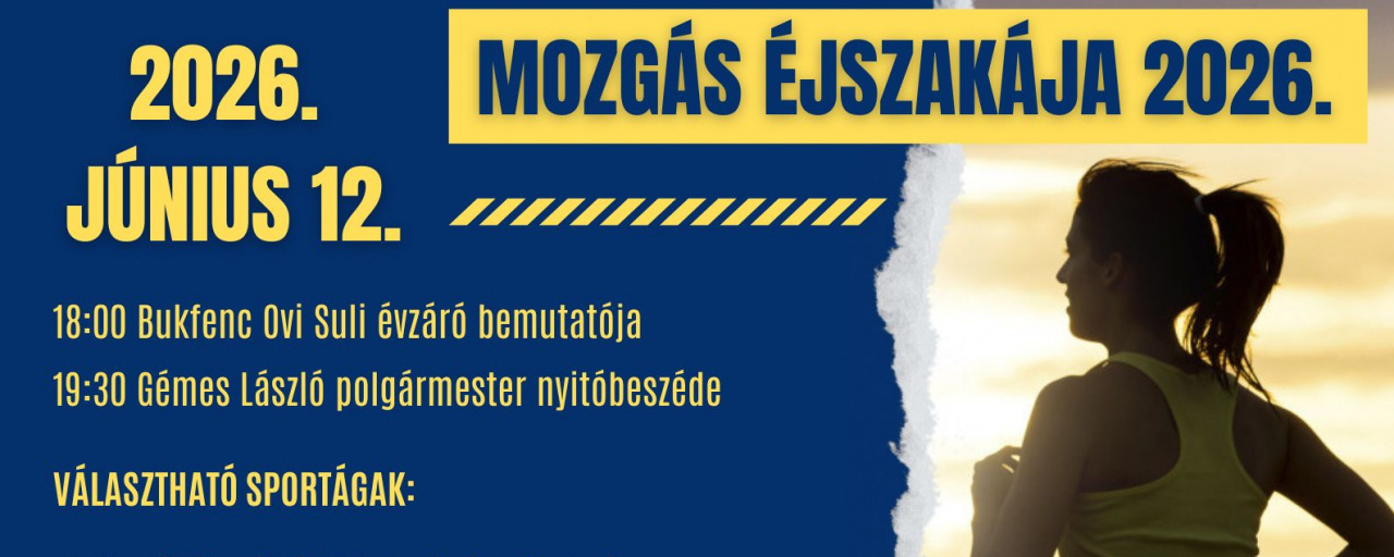 Mozgás éjszakája 2026. Mindszent