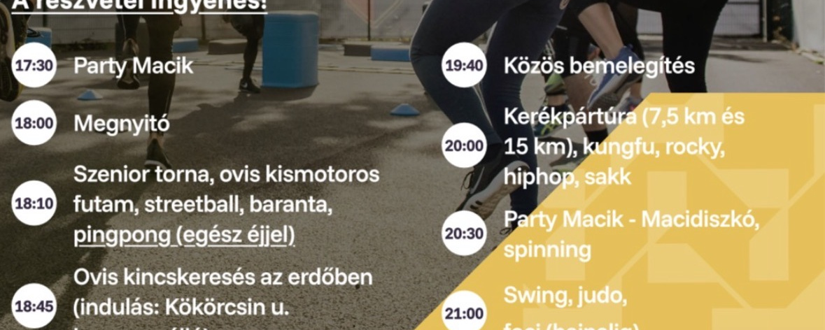 Solymári Mozgás Éjszakája 2026